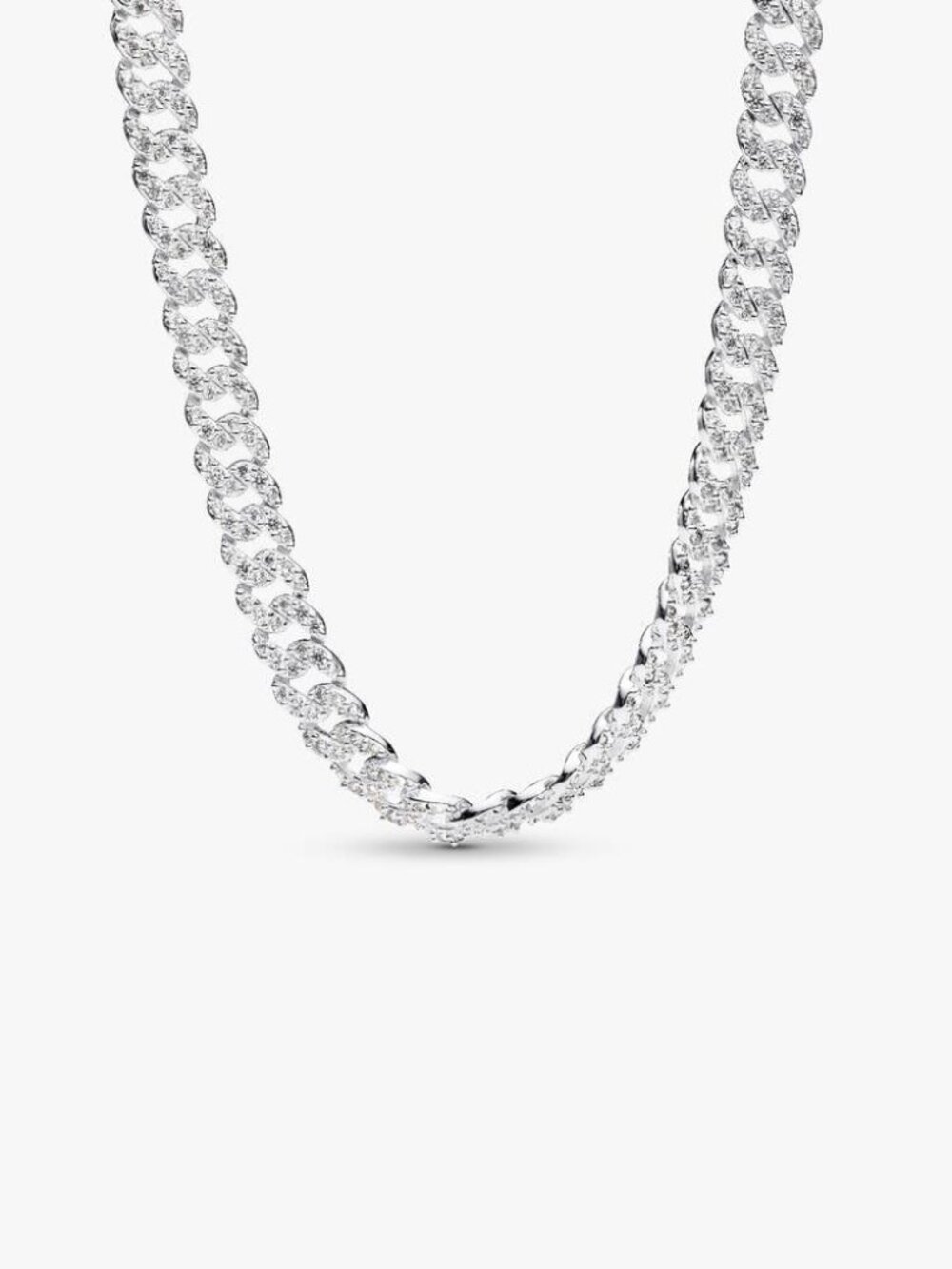 Pandora Pave Cuban Chain Necklace